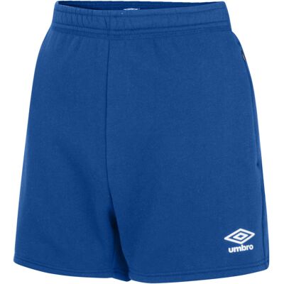 Umbro Dames/Dames Club Vrijetijdsshort (Koningsblauw/Wit) XL Umbro Dames/Dames Club Vrijetijdsshort (Koningsblauw/Wit) XL