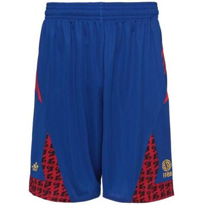 Adidas Frankrijk Internationale Replica Heren Blauwe Shorts S Adidas Frankrijk Internationale Replica Heren Blauwe Shorts S