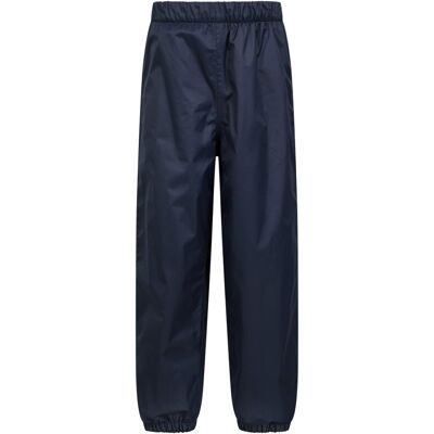 Mountain Warehouse Waterdichte kinder/kinder fleece gevoerde broek (Marine) 9-10J / 134-140cm Mountain Warehouse Waterdichte kinder/kinder fleece gevoerde broek (Marine) 9-10J / 134-140cm