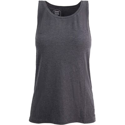 Asics Drape Womens Grijze Tank Top S Asics Drape Womens Grijze Tank Top S