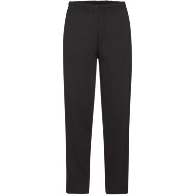 Fruit of the Loom Heren klassieke 80/20 joggingbroek (Zwart) XL Fruit of the Loom Heren klassieke 80/20 joggingbroek (Zwart) XL