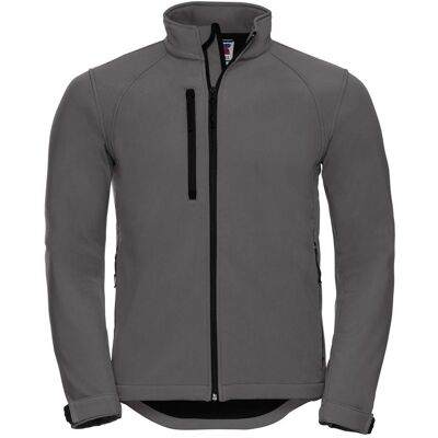 Russell Athletic Russell Heren waterbestendig & winddicht Softshell-jasje (Titanium) 2XL Russell Athletic Russell Heren waterbestendig & winddicht Softshell-jasje (Titanium) 2XL