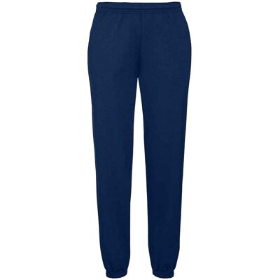 Fruit Of The Loom Fruit Of Loom Heren Klassieke 80/20 Elastische Joggingbroek (Marine) XL Fruit Of The Loom Fruit Of Loom Heren Klassieke 80/20 Elastische Joggingbroek (Marine) XL