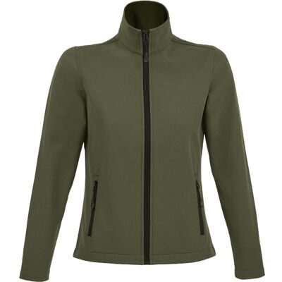 SOLS Dames/Dames Race Soft Shell Jas (Leger) 2XL SOLS Dames/Dames Race Soft Shell Jas (Leger) 2XL