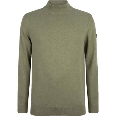 Presly & Sun Trui Jordan Mock Turtle Pullover Groen 2XL Presly & Sun Trui Jordan Mock Turtle Pullover Groen 2XL