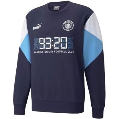 Puma Manchester City Football Club Lange Mouw Crew Hals Heren Truien 764522 03 2XL Puma Manchester City Football Club Lange Mouw Crew Hals Heren Truien 764522 03 2XL