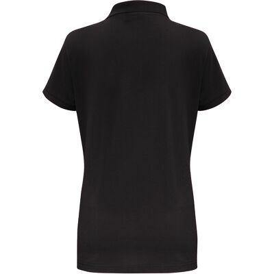 Asquith & Fox Dames/Dames Korte Mouwen Contrast Poloshirt (Zwart / Oranje) M Asquith & Fox Dames/Dames Korte Mouwen Contrast Poloshirt (Zwart / Oranje) M