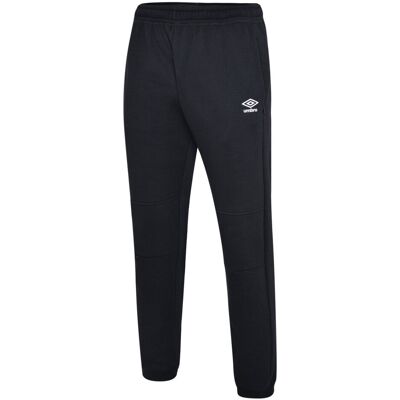 Umbro Heren Club Leisure Joggingbroek (Zwart/Wit) 2XL Umbro Heren Club Leisure Joggingbroek (Zwart/Wit) 2XL