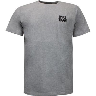 Asics Logo Heren Grijs T-Shirt L Asics Logo Heren Grijs T-Shirt L