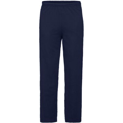 Fruit of the Loom Heren Lichtgewicht Joggingbroek / Joggingbroek (Deep Navy) 2XL Fruit of the Loom Heren Lichtgewicht Joggingbroek / Joggingbroek (Deep Navy) 2XL