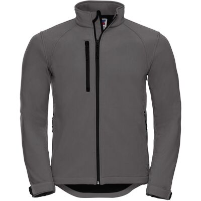 Russell Athletic Russell Heren waterbestendig & winddicht Softshell-jasje (Titanium) XL Russell Athletic Russell Heren waterbestendig & winddicht Softshell-jasje (Titanium) XL