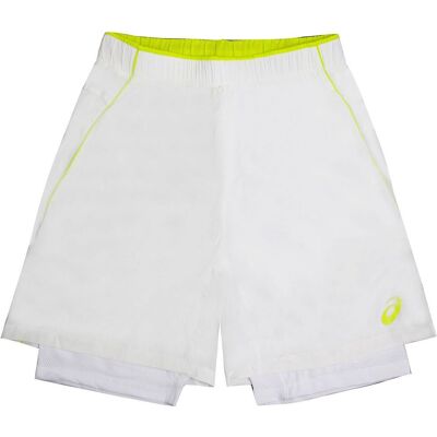 Asics 132402 0047 Witte Tennisshorts - Tennisshorts Asics 132402 0047 Witte Tennisshorts - Tennisshorts