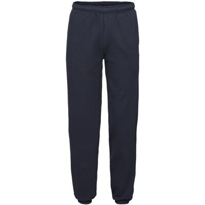 Fruit of the Loom Unisex Premium Joggingbroek met elastische manchet voor volwassenen (Deep Navy) 3XL Fruit of the Loom Unisex Premium Joggingbroek met elastische manchet voor volwassenen (Deep Navy) 3XL