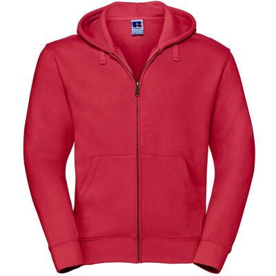Russell Athletic Russell Heren Authentic Full Zip Hoodie (Klassiek rood) 3XL Russell Athletic Russell Heren Authentic Full Zip Hoodie (Klassiek rood) 3XL