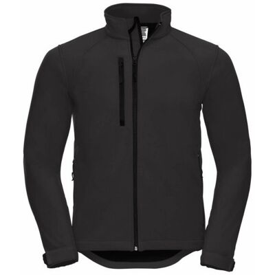 Russell Athletic Russell Heren waterbestendig & winddicht Softshell-jasje (Zwart) 2XL Russell Athletic Russell Heren waterbestendig & winddicht Softshell-jasje (Zwart) 2XL