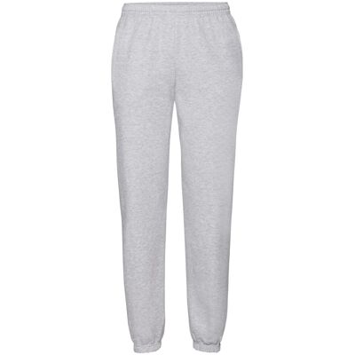 Fruit of the Loom Volwassen uniseks Classic 260 Joggingbroek met elastische manchetten (Heide Grijs) 2XL Fruit of the Loom Volwassen uniseks Classic 260 Joggingbroek met elastische manchetten (Heide Grijs) 2XL