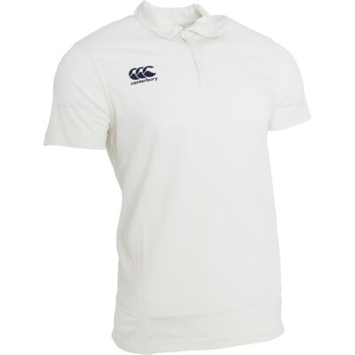 Canterbury Crème Korte Mouwen Cricket Shirt - 3XL Canterbury Crème Korte Mouwen Cricket Shirt - 3XL