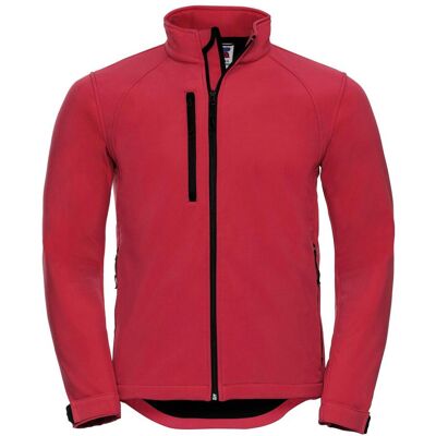 Russell Athletic Russell Heren waterbestendig & winddicht Softshell-jasje (Klassiek rood) XS Russell Athletic Russell Heren waterbestendig & winddicht Softshell-jasje (Klassiek rood) XS