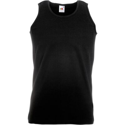 Fruit Of The Loom Heren Athletic Mouwloos Vest / Tanktop M Fruit Of The Loom Heren Athletic Mouwloos Vest / Tanktop M