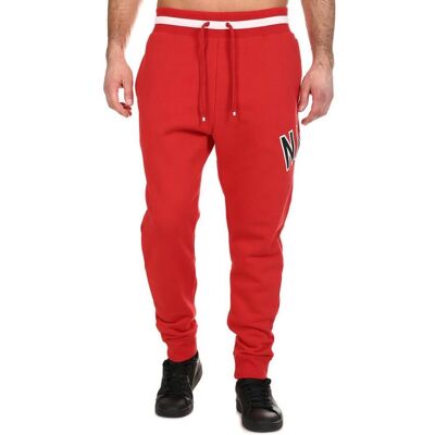 Nike Air Sportswear Heren Fleece Joggers in Rood M Nike Air Sportswear Heren Fleece Joggers in Rood M