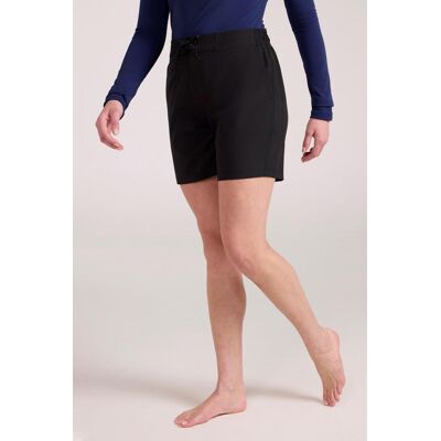 Mountain Warehouse Dames/Dames Quick Dry Boardshort met lange lengte (Jet Zwart) 38 Mountain Warehouse Dames/Dames Quick Dry Boardshort met lange lengte (Jet Zwart) 38