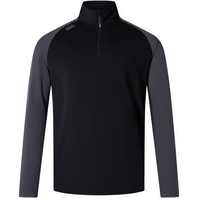 Canterbury Elite Base Layer Top Heren (Zwart/Magneet Marl) XS Canterbury Elite Base Layer Top Heren (Zwart/Magneet Marl) XS