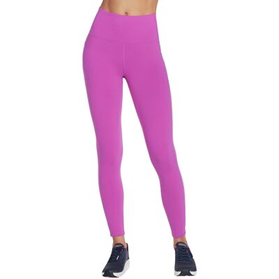 Skechers Dames/Dames Gowalk Wear High Waist Leggings (Violet) L Skechers Dames/Dames Gowalk Wear High Waist Leggings (Violet) L