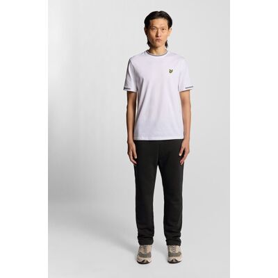 Lyle & Scott katoenen joggingbroek met rechte pijpen - Zwart 2XL Lyle & Scott katoenen joggingbroek met rechte pijpen - Zwart 2XL