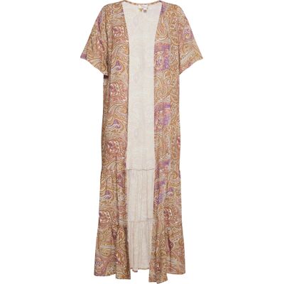 usha Kimono Dames lila veelkleurig 2XL usha Kimono Dames lila veelkleurig 2XL