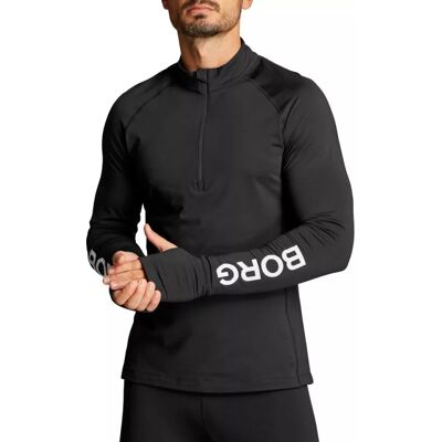 Bjorn Borg Björn Borg Sport top Midlayer Half Zip Top Zwart M Bjorn Borg Björn Borg Sport top Midlayer Half Zip Top Zwart M