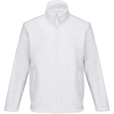 SOLS Unisex Nitro Microfleece Jas voor volwassenen (Wit) L SOLS Unisex Nitro Microfleece Jas voor volwassenen (Wit) L