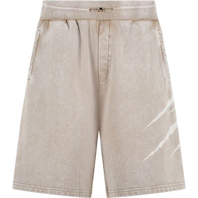 Plein Sport Washed Shorts Crackle Scratch L Plein Sport Washed Shorts Crackle Scratch L