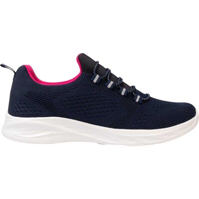Donnay Dames/Dames Gebreide Platte Trainers (Marine) 38 Donnay Dames/Dames Gebreide Platte Trainers (Marine) 38