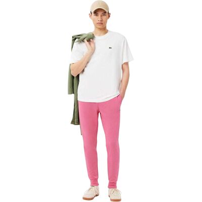 Lacoste Heren Biologisch Katoenen Joggers (Roze) 2XS Lacoste Heren Biologisch Katoenen Joggers (Roze) 2XS