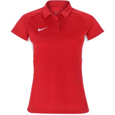 Nike Dames Contrast Paneel Raglan Polo Shirt (Universiteit Rood/Wit) S Nike Dames Contrast Paneel Raglan Polo Shirt (Universiteit Rood/Wit) S