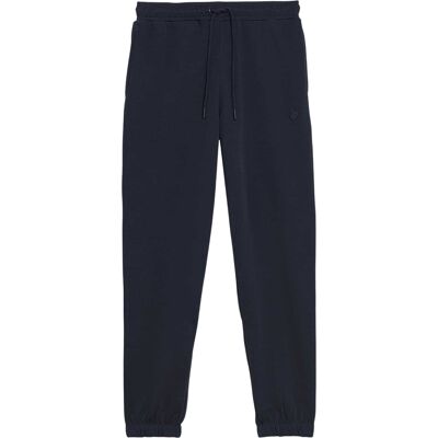 Lyle & Scott Heren Fleece Logo Joggingbroek (Donkerblauw) XS Lyle & Scott Heren Fleece Logo Joggingbroek (Donkerblauw) XS