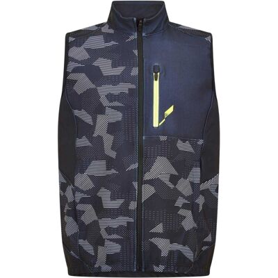 Head Racevest voor heren, Lightning Team Camouflage (Zwart) XL Head Racevest voor heren, Lightning Team Camouflage (Zwart) XL