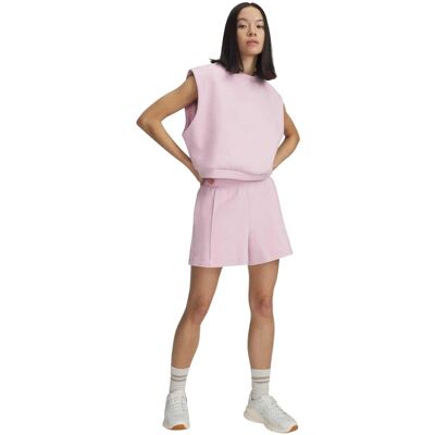 Under Armour Dames/Dames Fleece Shorts (Roze) XL Under Armour Dames/Dames Fleece Shorts (Roze) XL