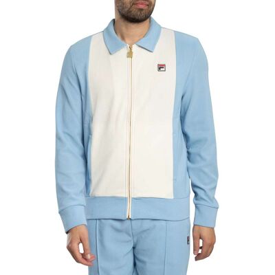 Fila Tommaso Cut &Amp; Sew Trainingsjack, Blauw 4XL Fila Tommaso Cut &Amp; Sew Trainingsjack, Blauw 4XL