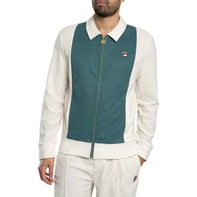 Fila Tommaso Cut &Amp; Sew Trainingsjack, Groen S Fila Tommaso Cut &Amp; Sew Trainingsjack, Groen S