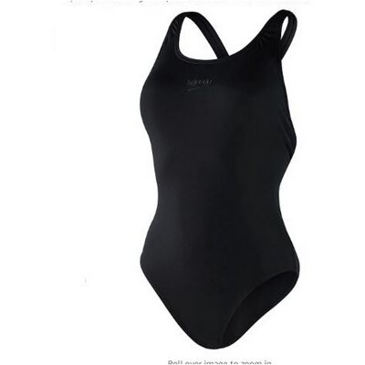 Speedo Dames/dames Power Eco Endurance+ Eendelig Badpak (Zwart) 38 Speedo Dames/dames Power Eco Endurance+ Eendelig Badpak (Zwart) 38