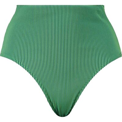 Puma Dames/Dames Streep Hoog Taille Bikinibroekje (Groen) 40 Puma Dames/Dames Streep Hoog Taille Bikinibroekje (Groen) 40