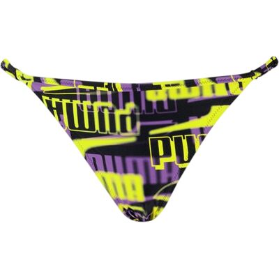 Puma Dames/Dames Repeat Logo Side Tie Bikinibroekje (Zwart) 36 Puma Dames/Dames Repeat Logo Side Tie Bikinibroekje (Zwart) 36