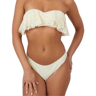 Brave Soul Gehaakte bikinibroekjes voor dames (Geel) 36 Brave Soul Gehaakte bikinibroekjes voor dames (Geel) 36