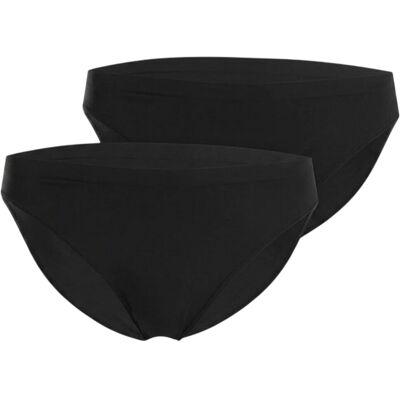 Wolford Naadloze bikinibroekjes voor dames (set van 2) (Zwart) 44 Wolford Naadloze bikinibroekjes voor dames (set van 2) (Zwart) 44