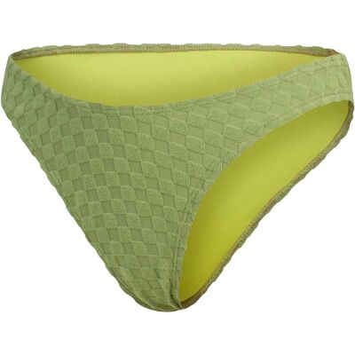 Speedo Bikinibroekjes met hoge taille van badstof voor dames (Groen) 42 Speedo Bikinibroekjes met hoge taille van badstof voor dames (Groen) 42