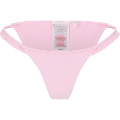 Brave Soul Bikinibroekjes met ruches en lage taille voor dames (Roze) 40 Brave Soul Bikinibroekjes met ruches en lage taille voor dames (Roze) 40
