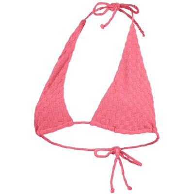 Speedo Dames/Dames Bikinitop met gestructureerde driehoekige cups (Lichtroze) 34 Speedo Dames/Dames Bikinitop met gestructureerde driehoekige cups (Lichtroze) 34