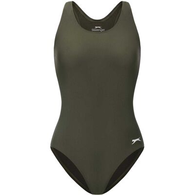 Slazenger Dames/Dames Xtra Life ééndelig badpak (Khaki) 42 Slazenger Dames/Dames Xtra Life ééndelig badpak (Khaki) 42