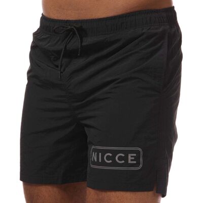 NICCE Plint zwemshort voor heren, zwart S NICCE Plint zwemshort voor heren, zwart S